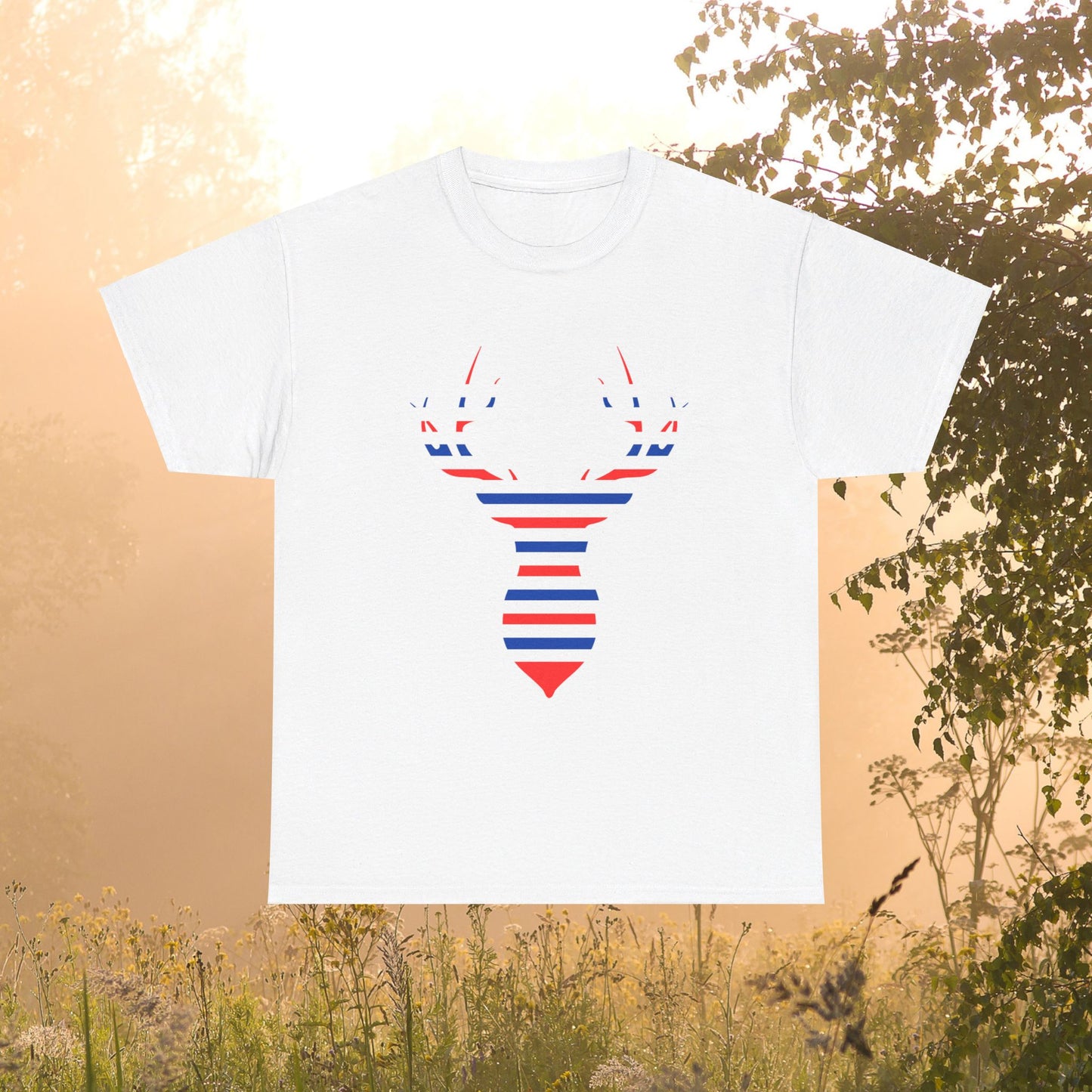 Deer Flag T Shirt