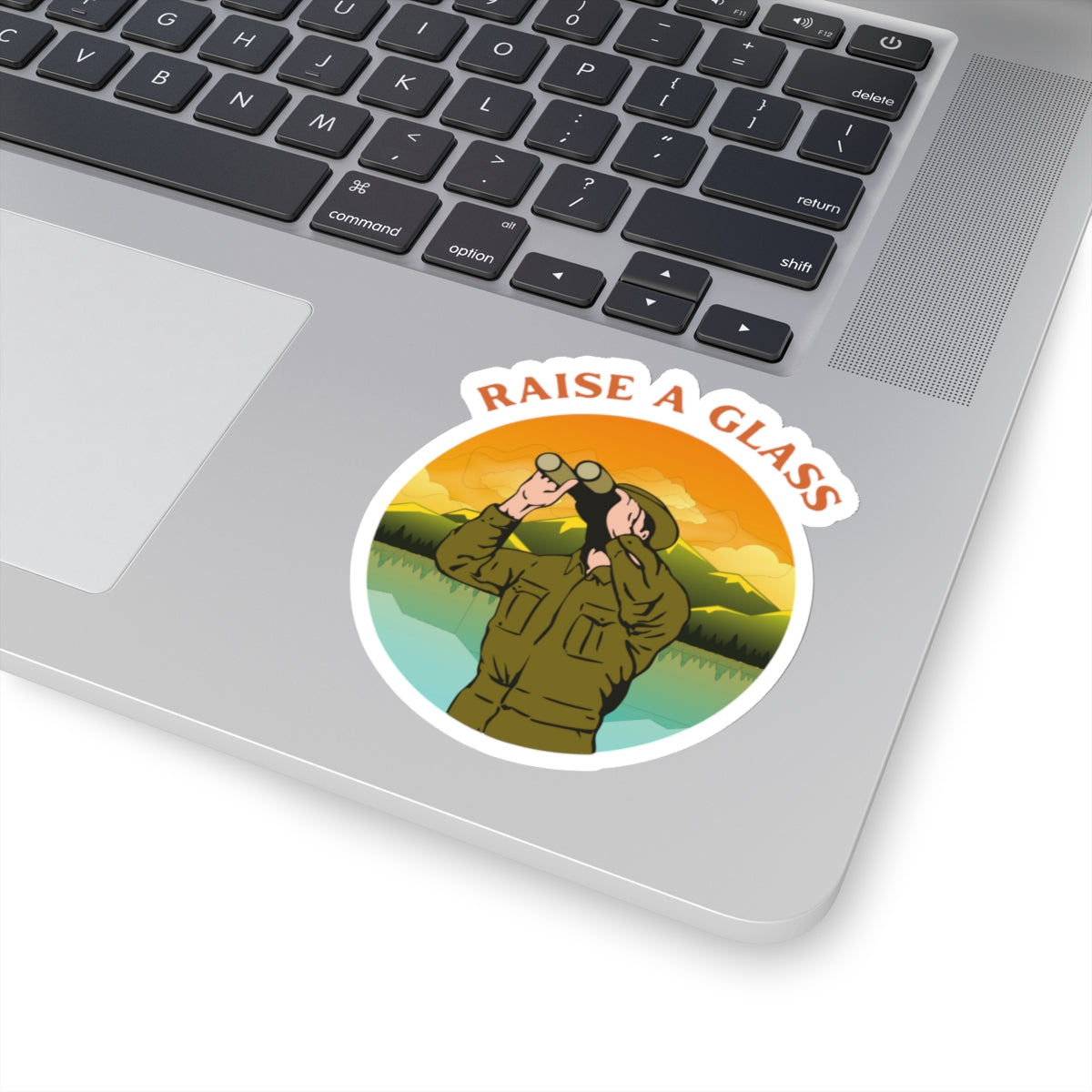 Raise a Glass Sticker