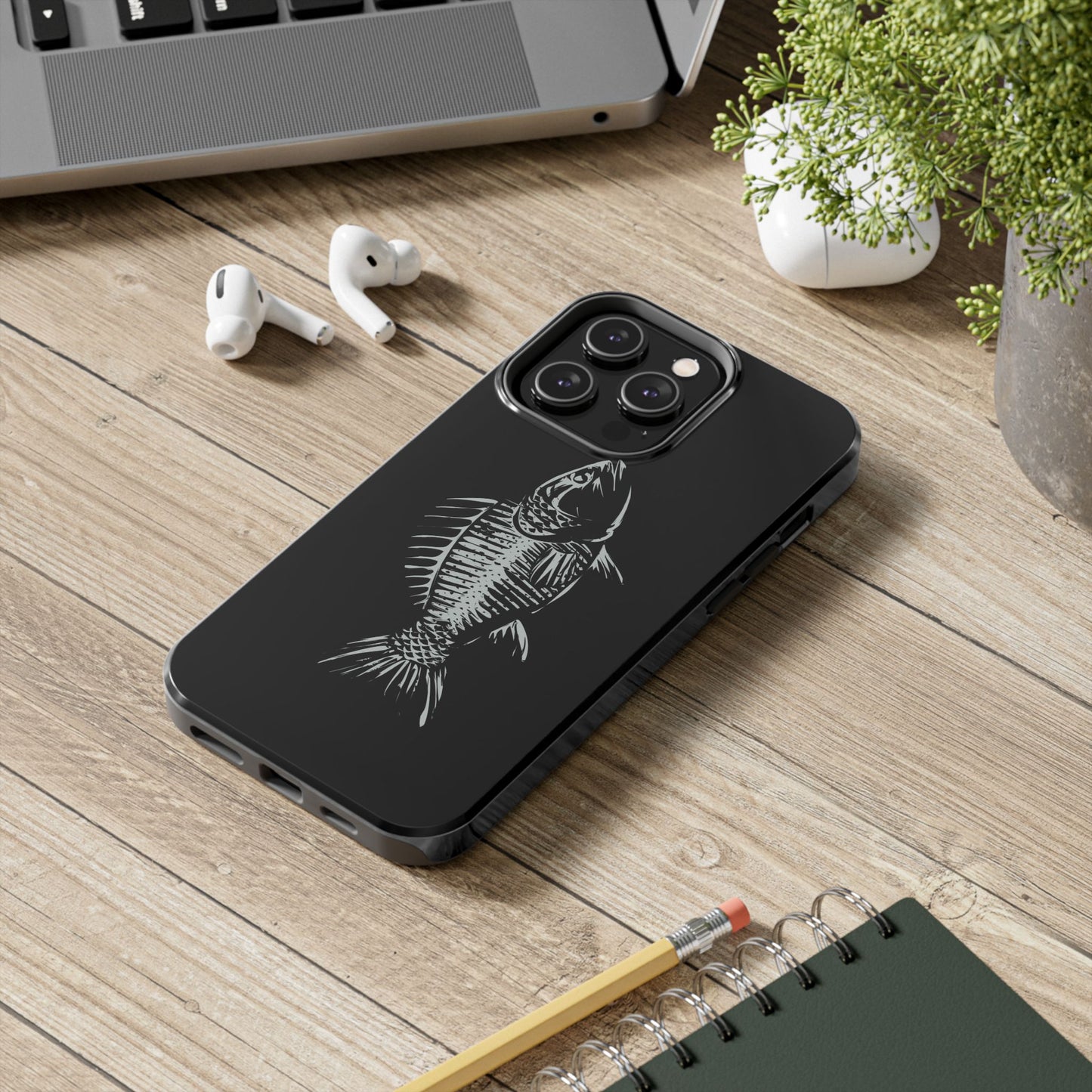 Skeletal Fish Phone Case