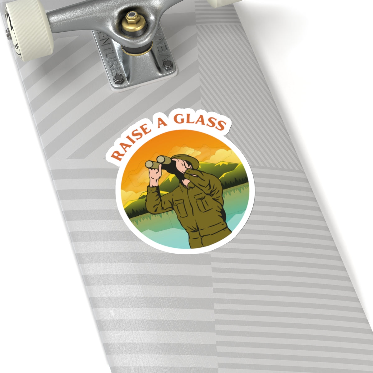 Raise a Glass Sticker