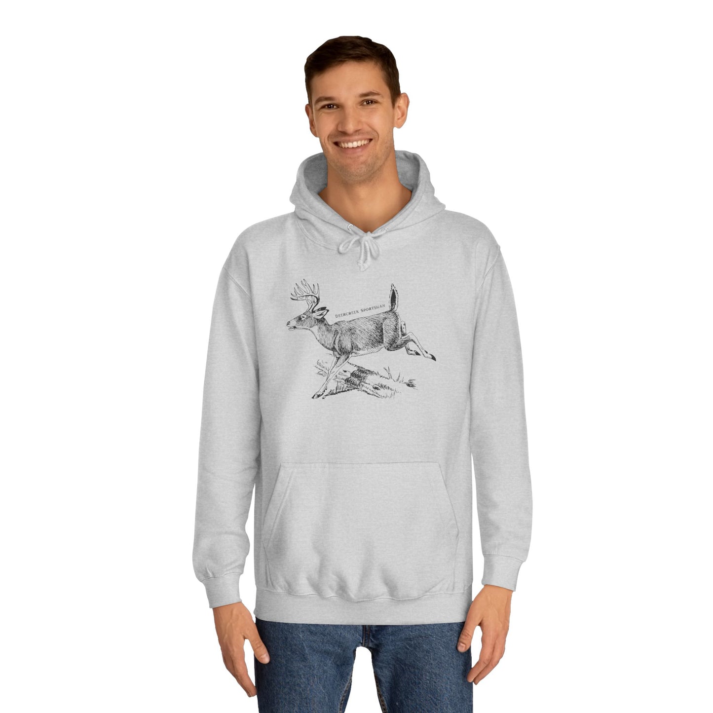 Deer Graphic Hoodie