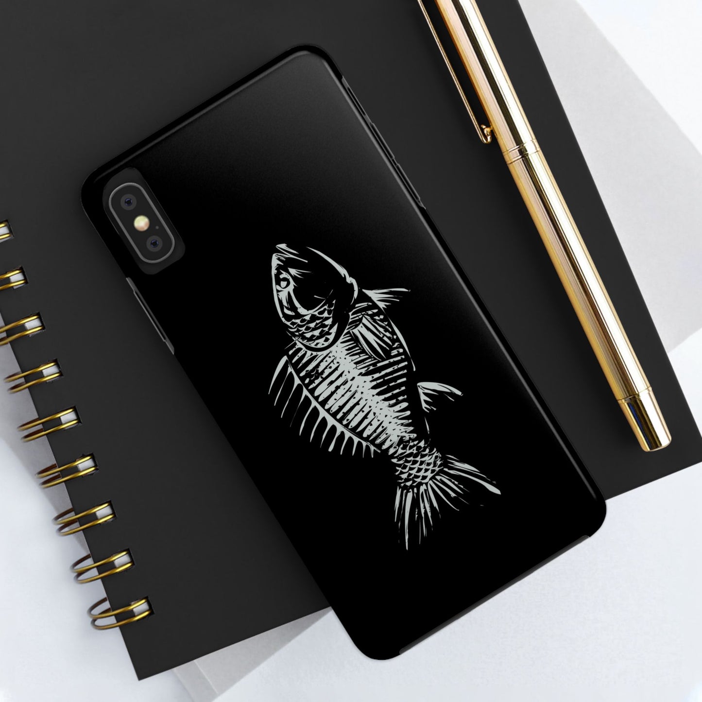 Skeletal Fish Phone Case