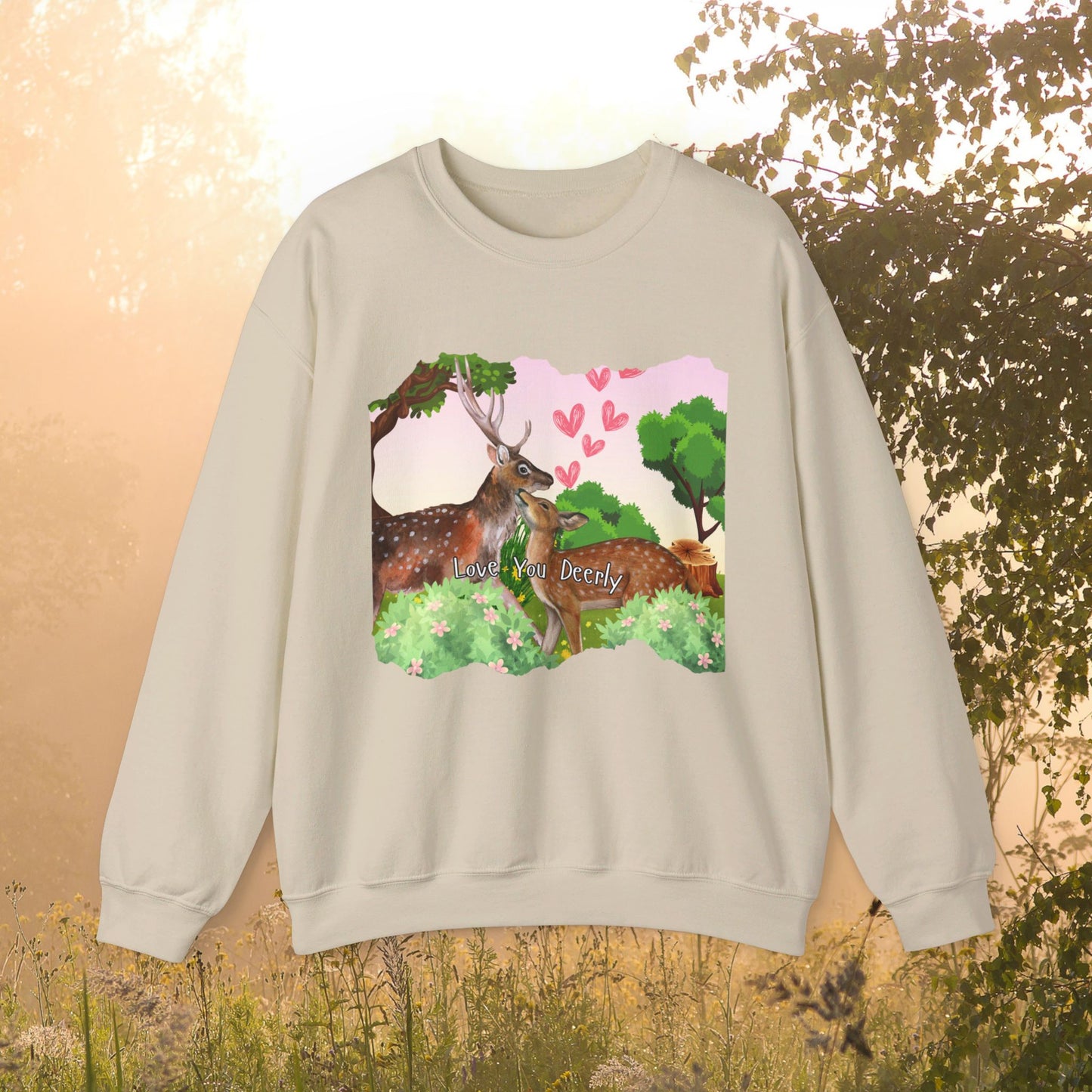 Love You Deerly Womens Sweater