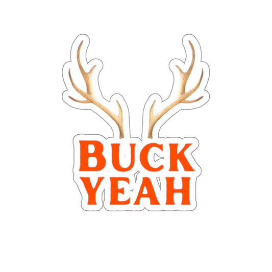 Buck Yeah Sticker