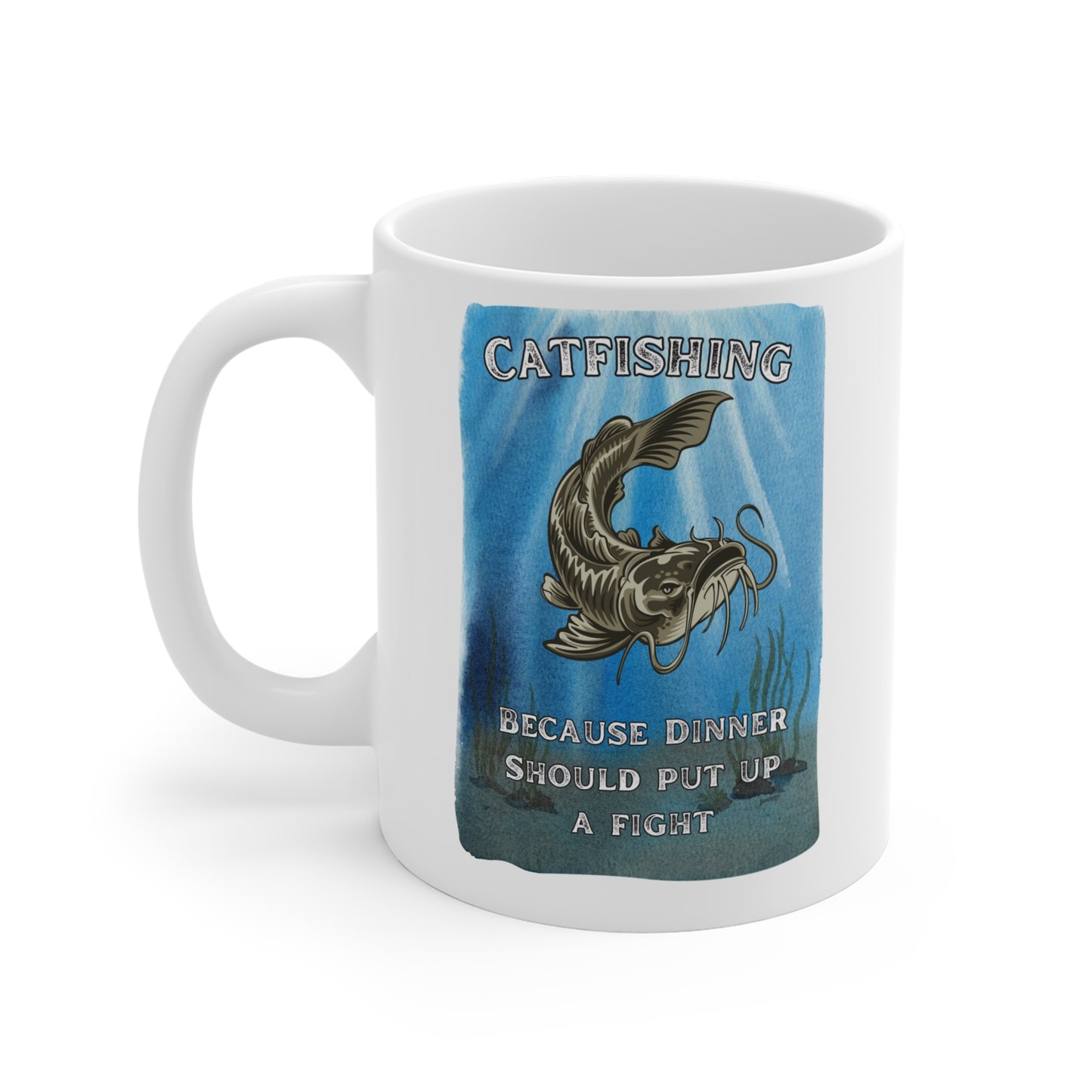 Fishing Mug Catfish Dinner