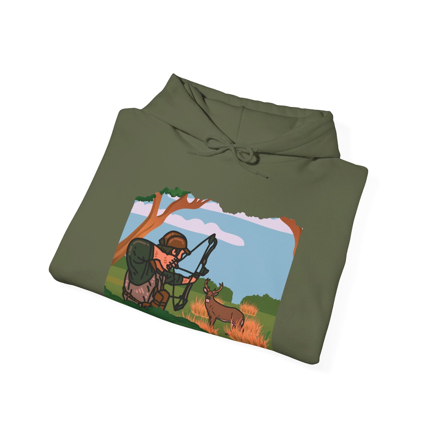 Bow Hunting Hooded Sweatshirt