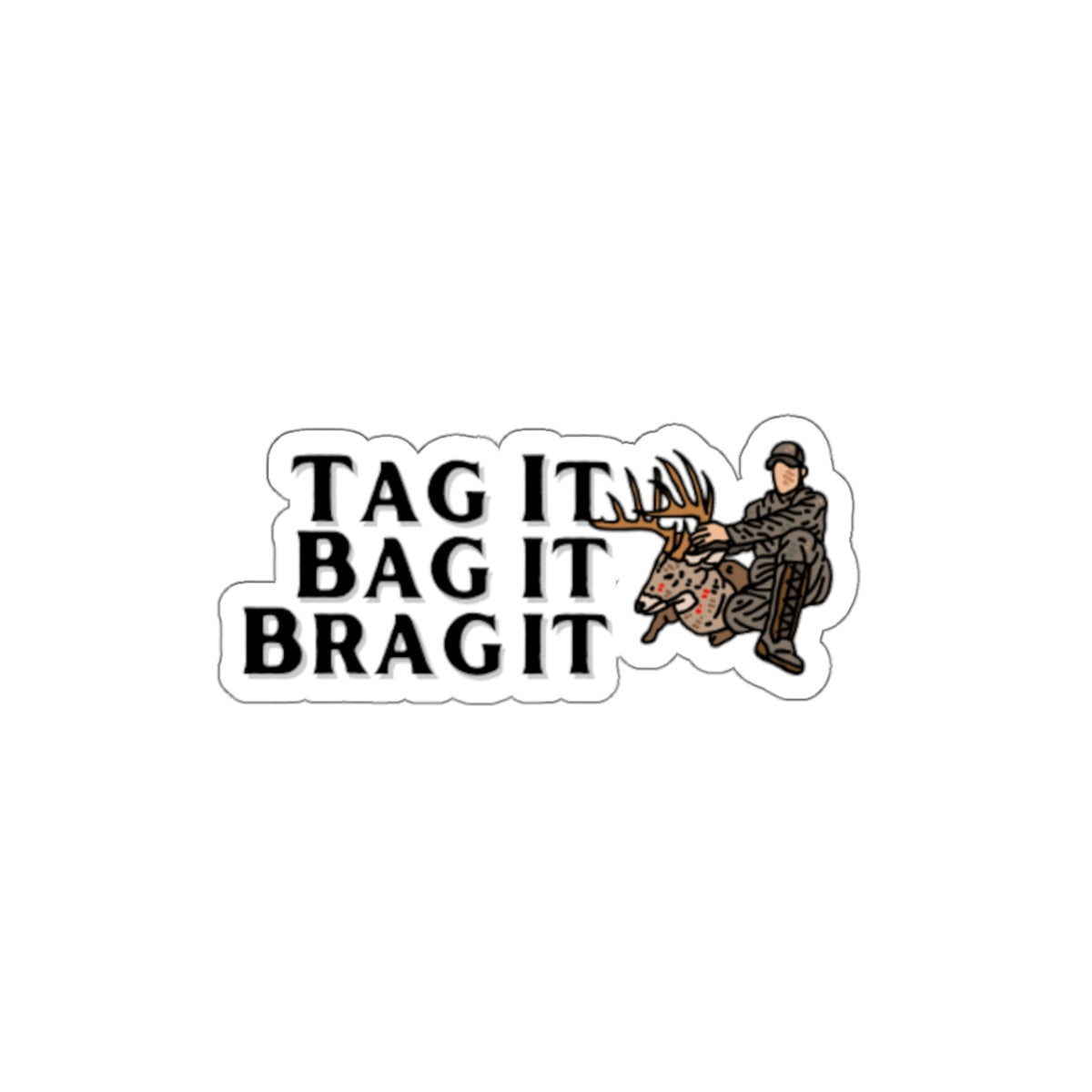 Brag it Sticker