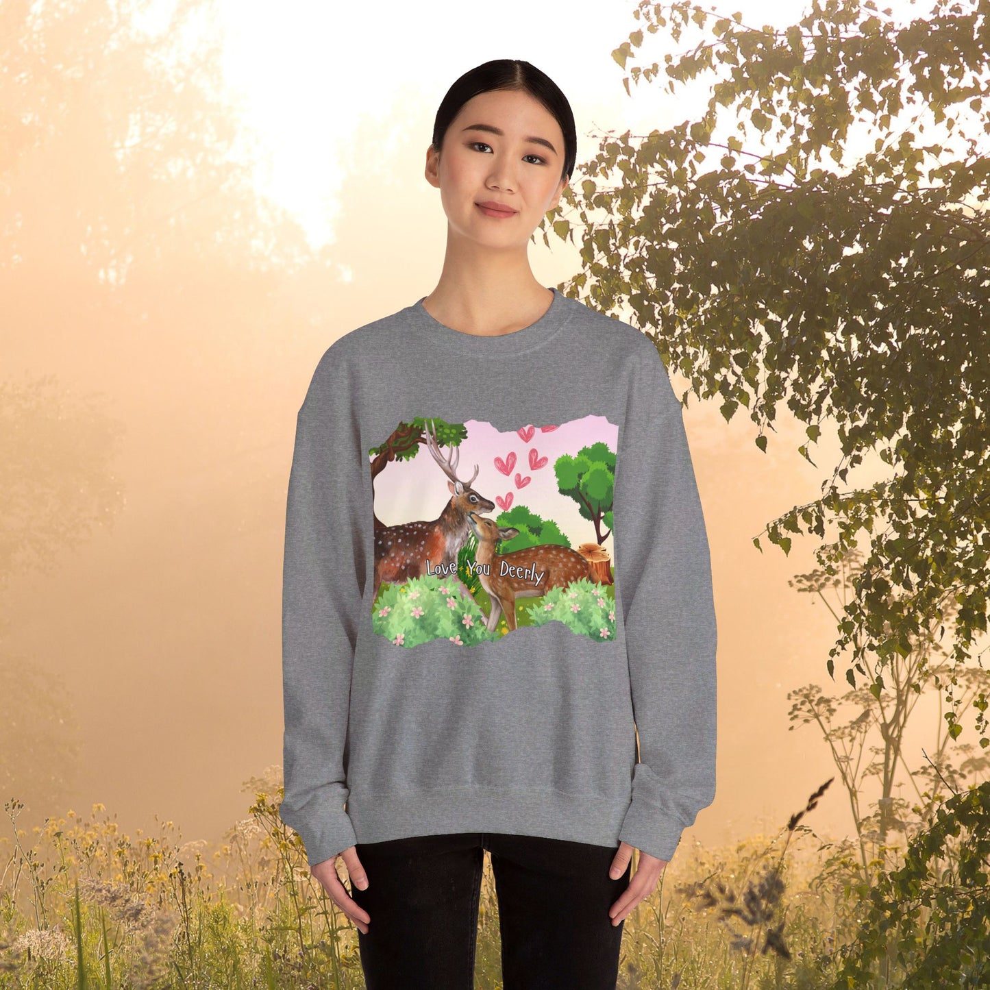 Love You Deerly Womens Sweater