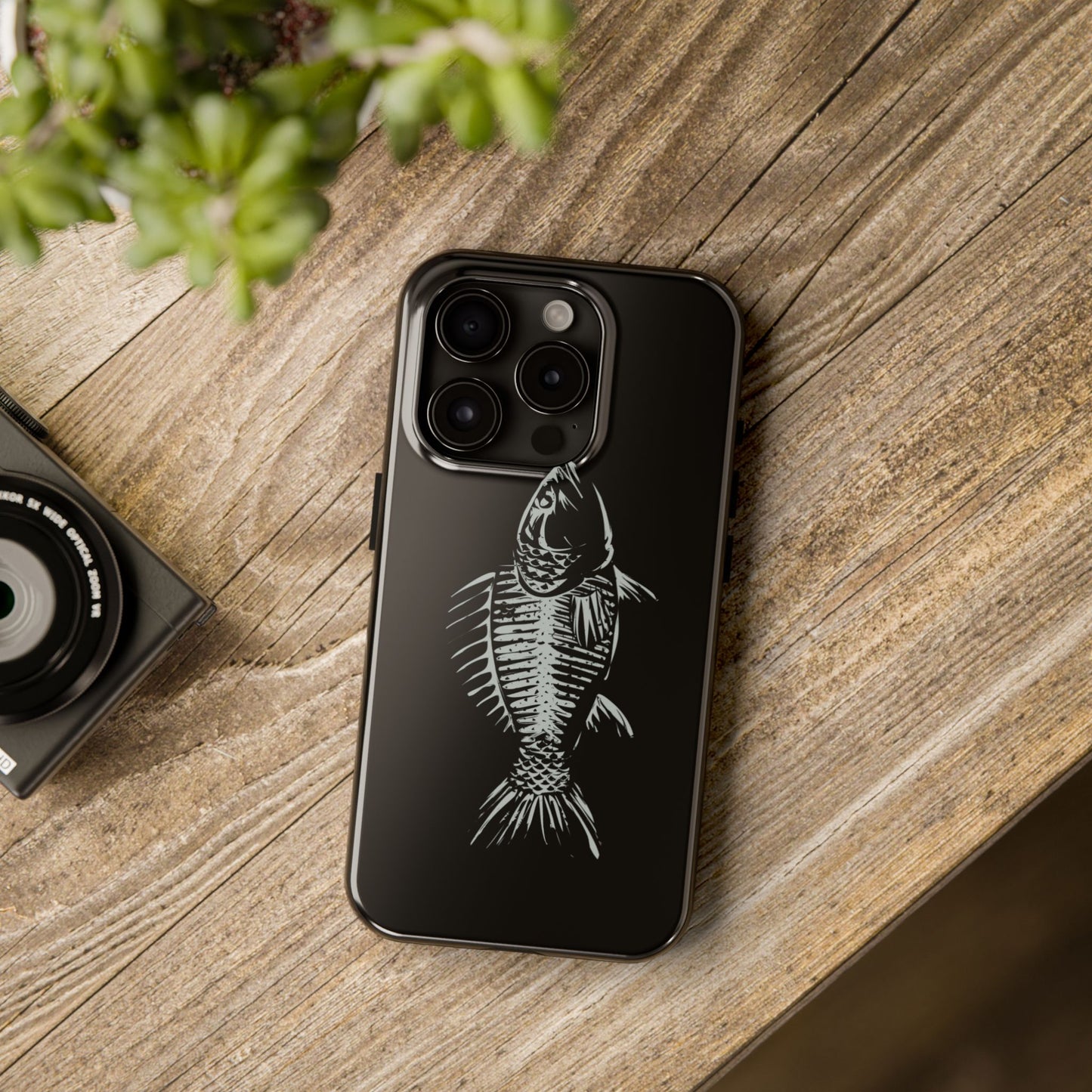 Skeletal Fish Phone Case