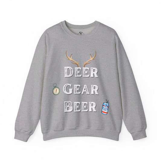 Deer Gear and Beer Sweatshirt