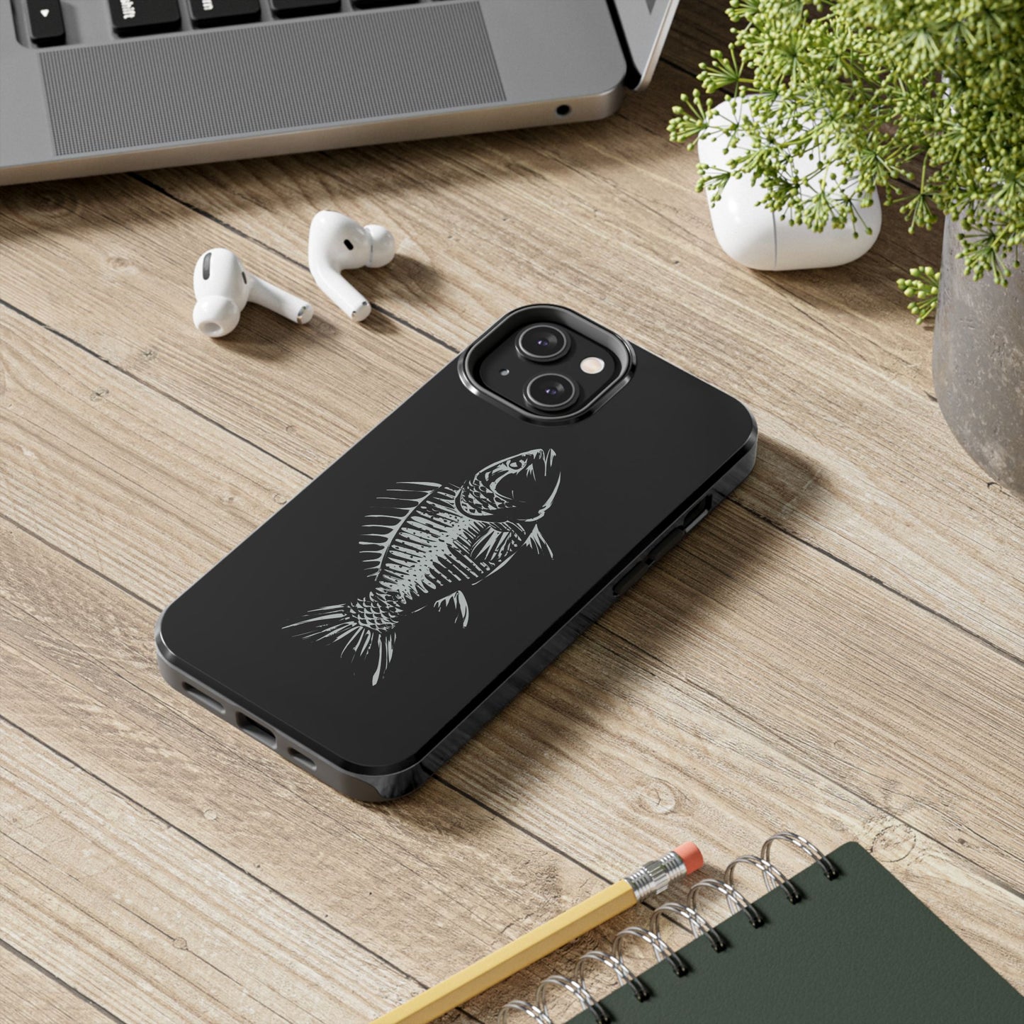 Skeletal Fish Phone Case