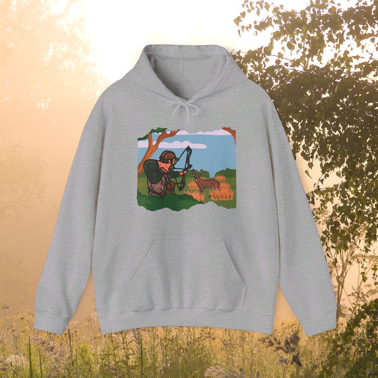 Bow Hunting Hooded Sweatshirt