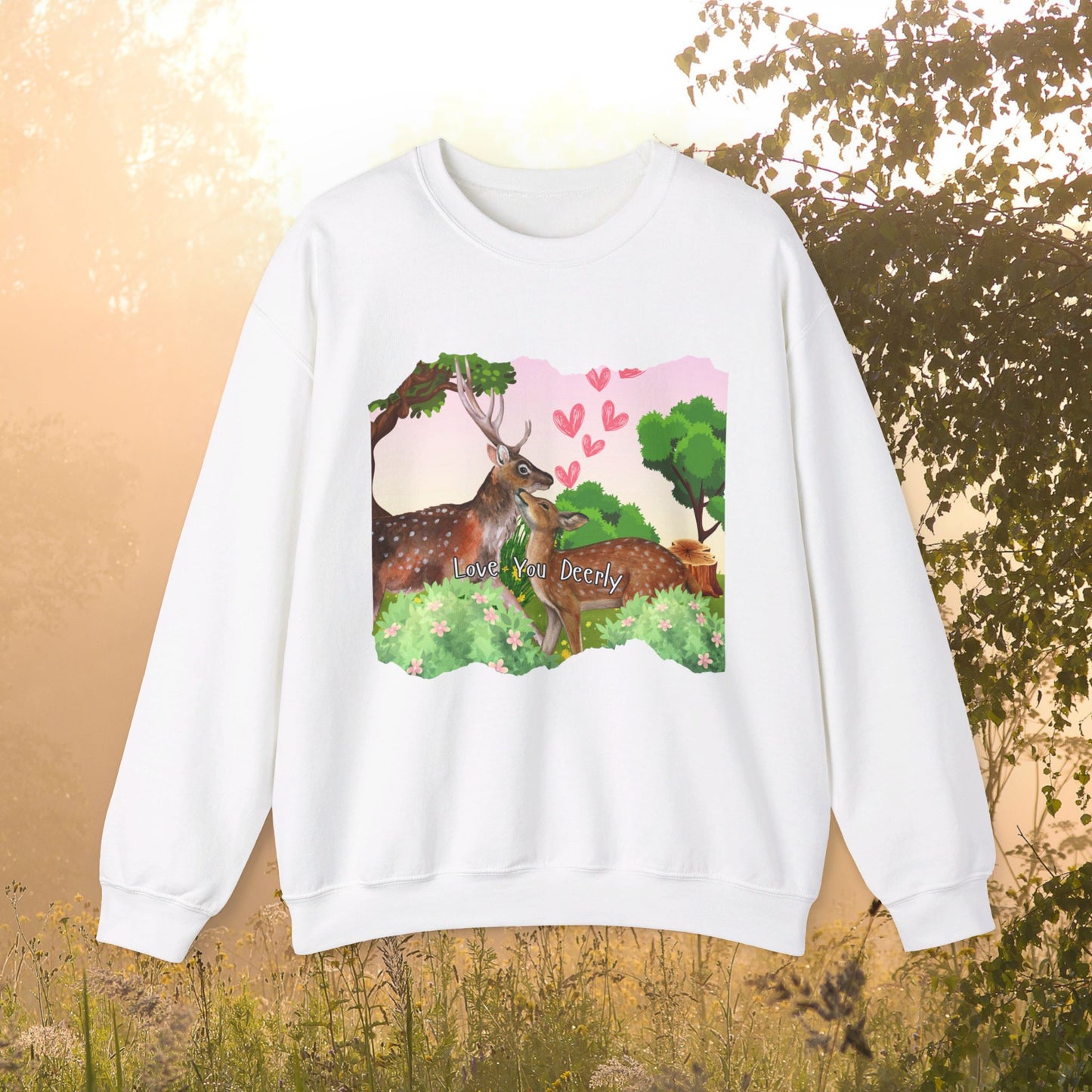 Love You Deerly Womens Sweater